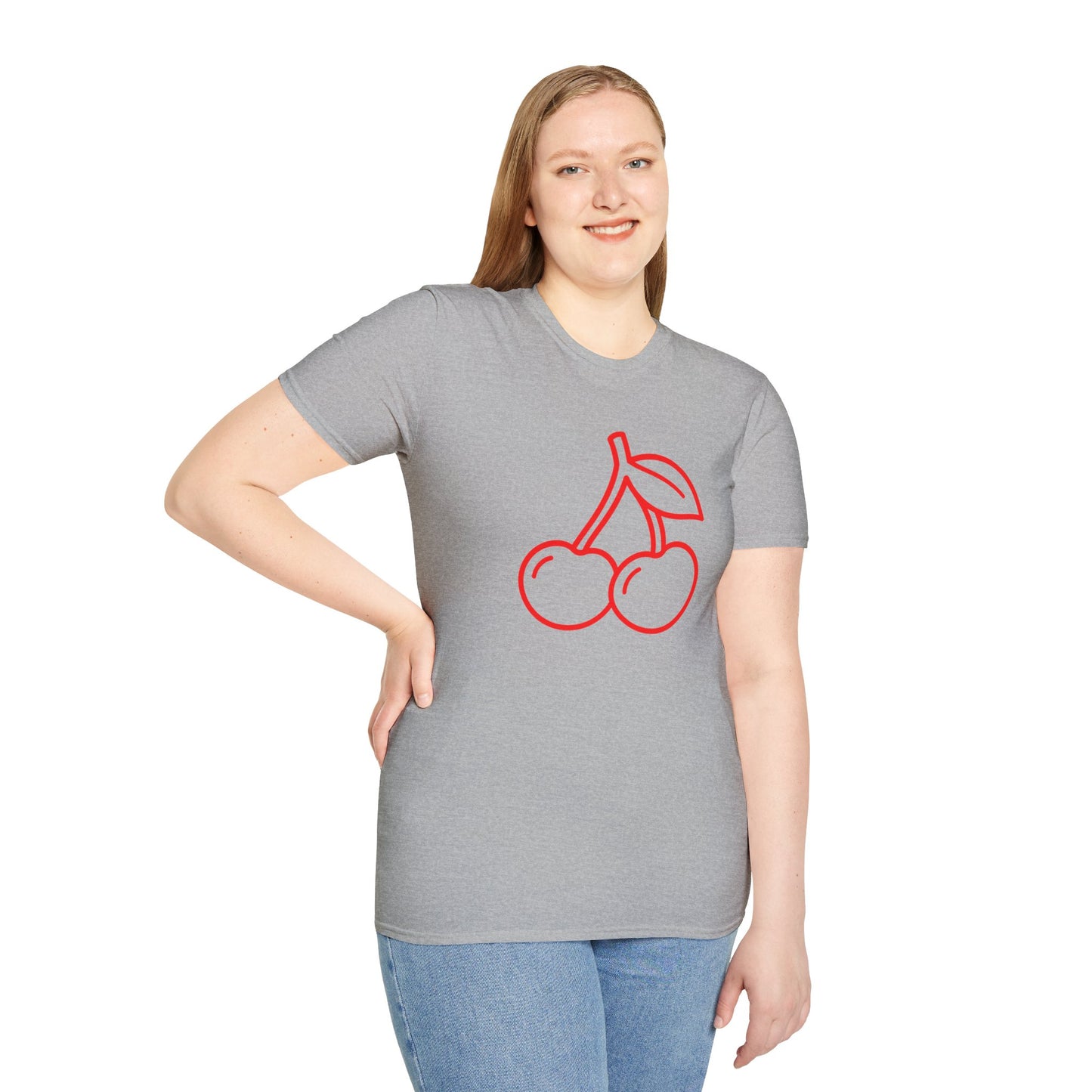 Simple Cherry Graphic Tee | Casino Gambling T-Shirt