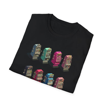 Retro Slot Machines | Casino Gambling T-Shirt