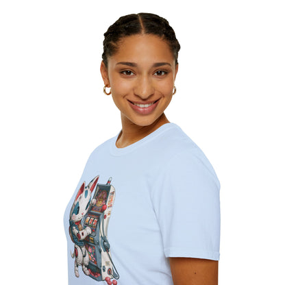 Robo Lucky Cat Graphic Tee | Casino Gambling T-Shirt