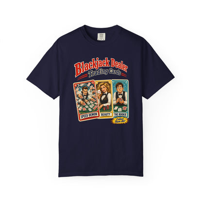 Blackjack Dealer Trading Cards Tee