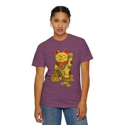 Lucky Maneki Neko Unisex Casino Gambling T-Shirt