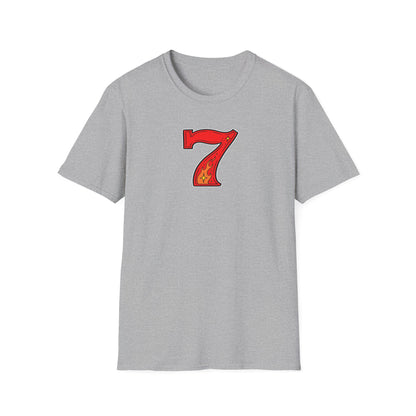 Lucky Number 7 | Casino Gambling T-Shirt
