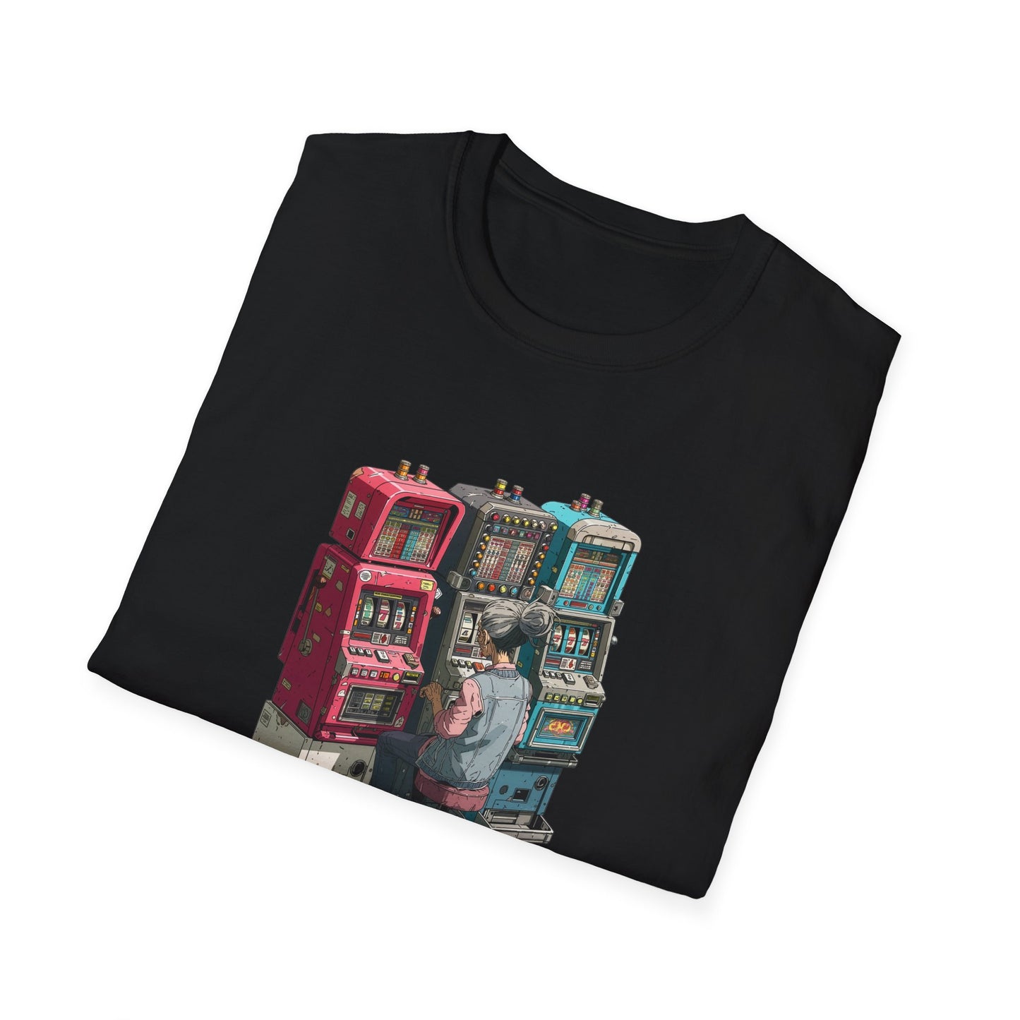 Grandma Playing Slots | Casino Gambling T-Shirt