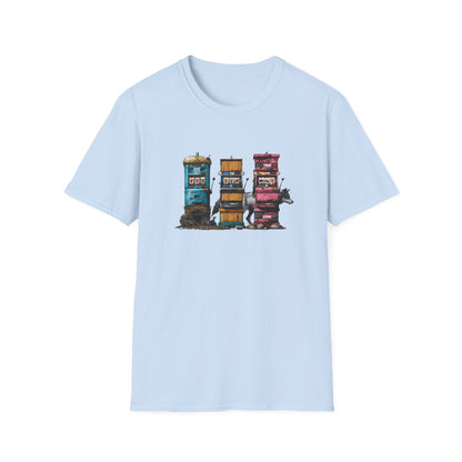 Three Little Slots | Casino Gambling T-Shirt