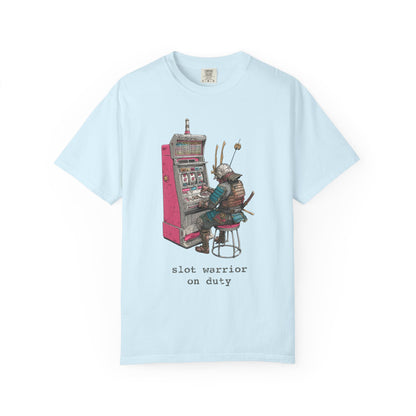 Slot Warrior On Duty Casino Gambling T-Shirt