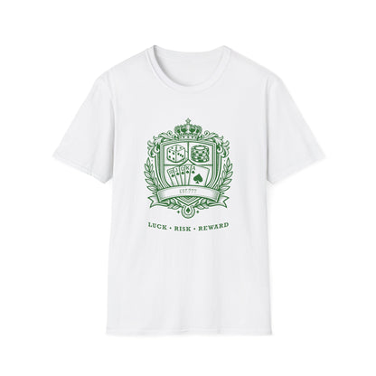 Gambler's Crest | Casino Gambling Simple T-Shirt