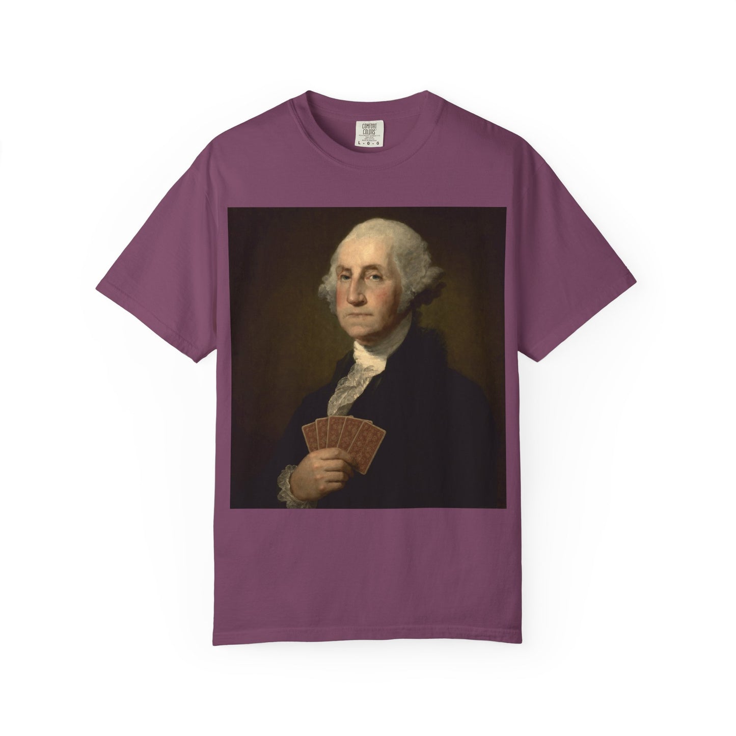 George Washington Card Player