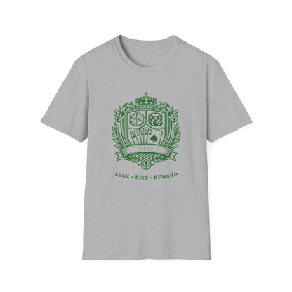 Gambler's Crest | Casino Gambling Simple T-Shirt