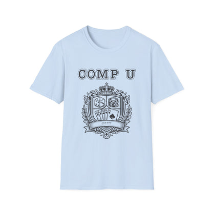 School Crest Comp U | Casino Gambling Light T-Shirt