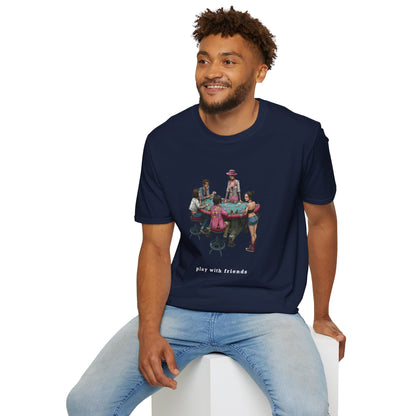 Play With Friends | Casino Gambling T-Shirt
