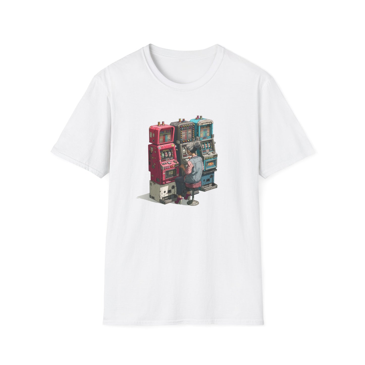 Grandma Playing Slots | Casino Gambling T-Shirt