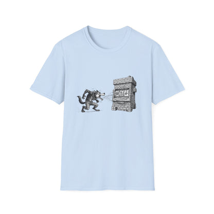 Big Bad Wolf Graphic Tee | Casino Gambling T-Shirt