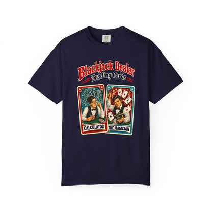 Blackjack Dealer Trading Cards - Calculator & The Magician
