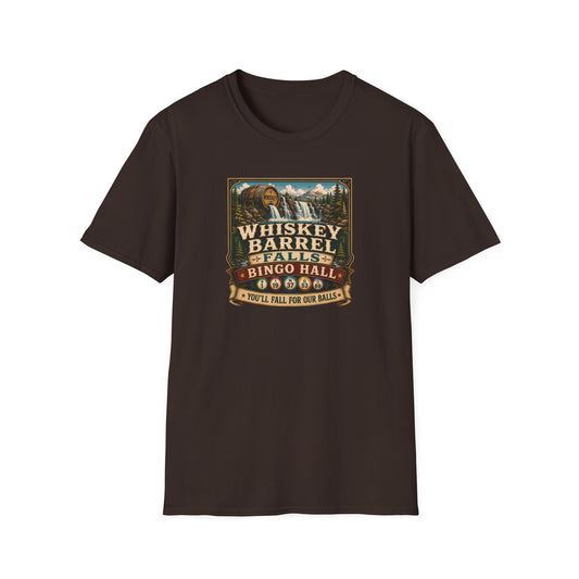 Whiskey Barrel Falls Bingo Hall Vintage Tee