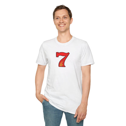 Lucky Number 7 | Casino Gambling T-Shirt