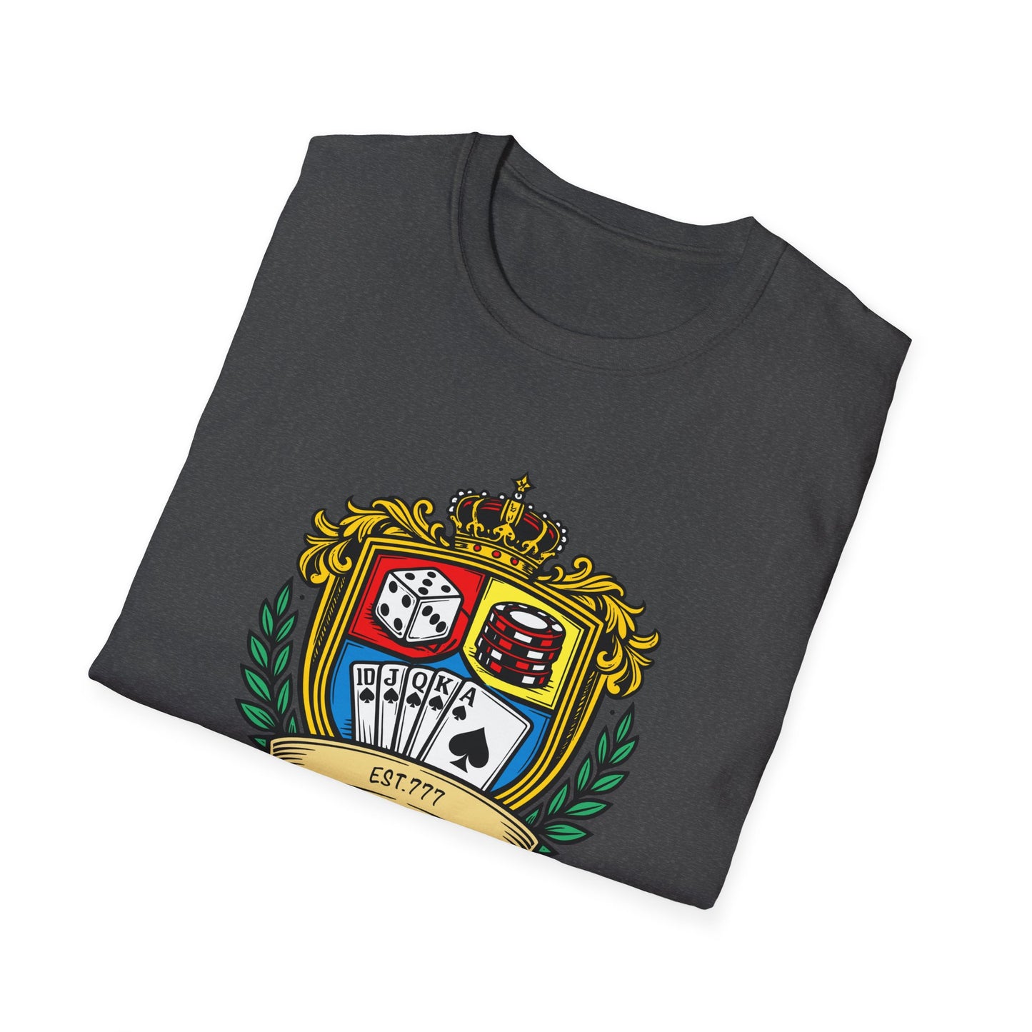Gambler's Crest | Casino Gambling T-Shirt