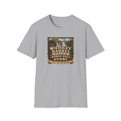 Whiskey Barrel Falls Bingo Hall Vintage Tee