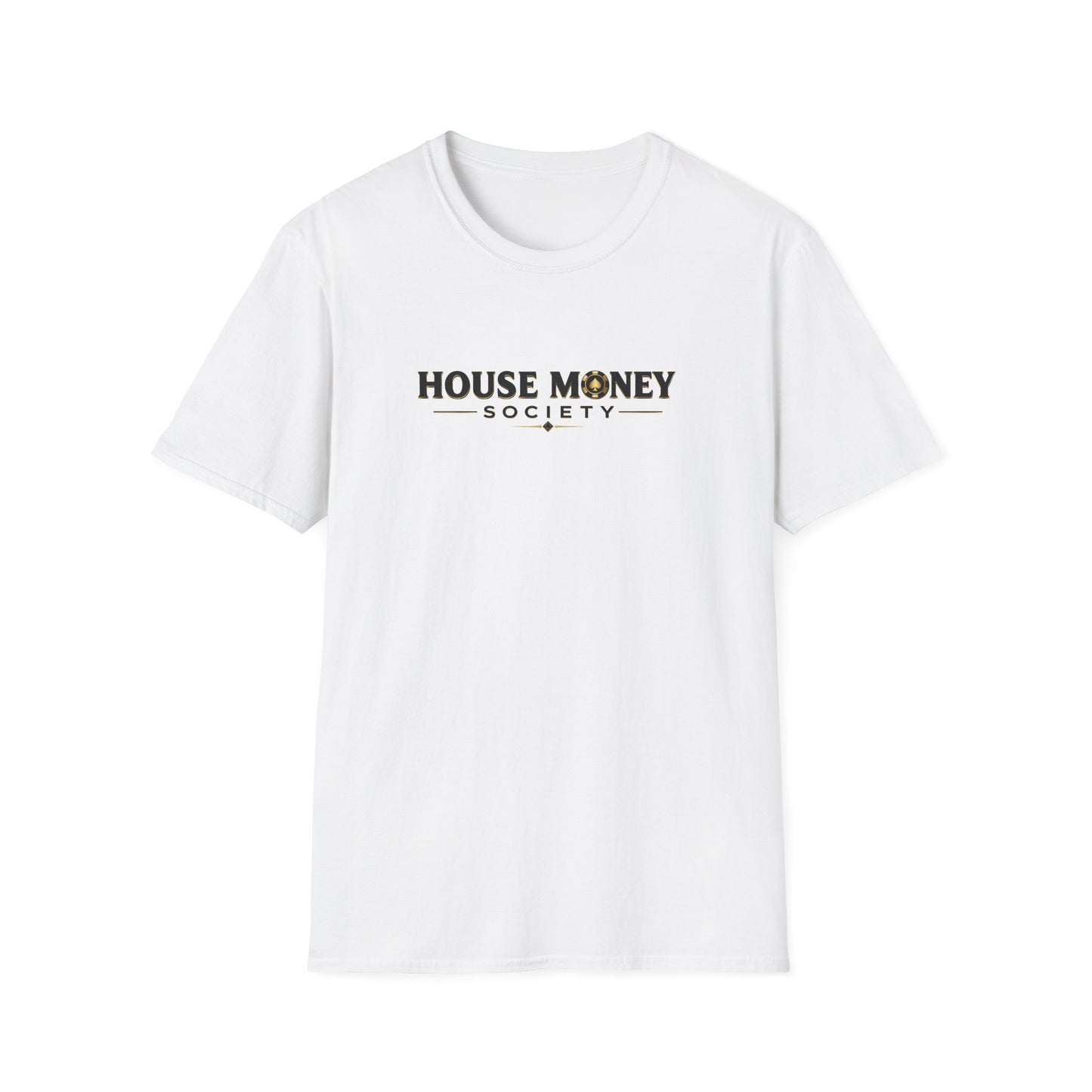 House Money Society Logo Tee | Casino Gambling T-Shirt