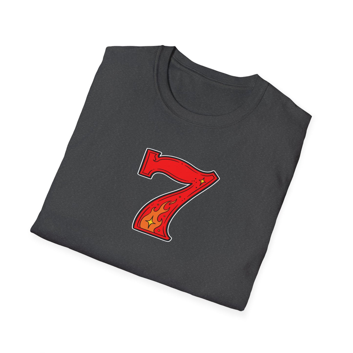 Lucky Number 7 | Casino Gambling T-Shirt