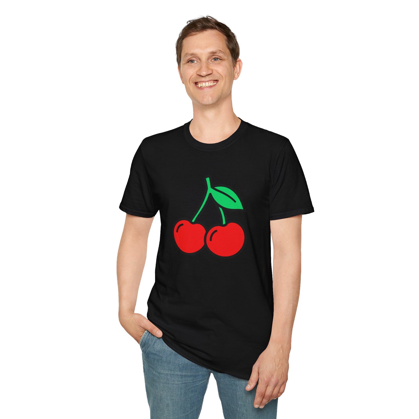 Cherry Graphic Tee | Casino Gambling Tee