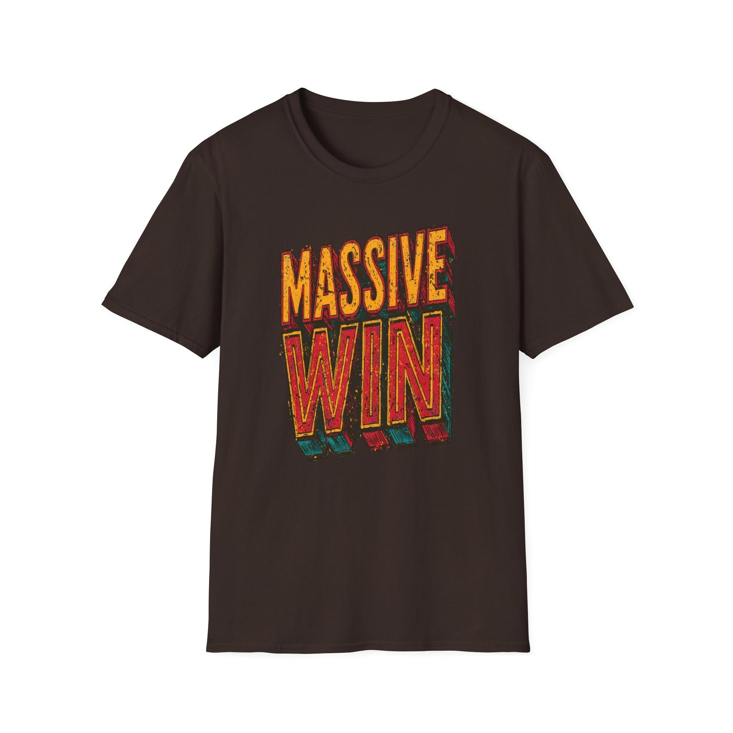 Massive Win Graphic Tee | Casino Gambling T-Shirt