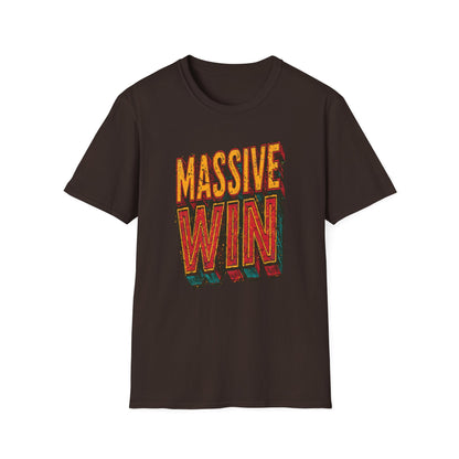 Massive Win Graphic Tee | Casino Gambling T-Shirt