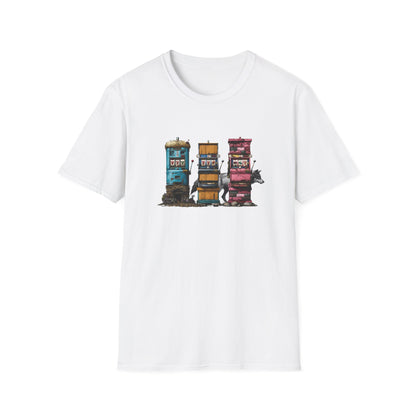 Three Little Slots | Casino Gambling T-Shirt