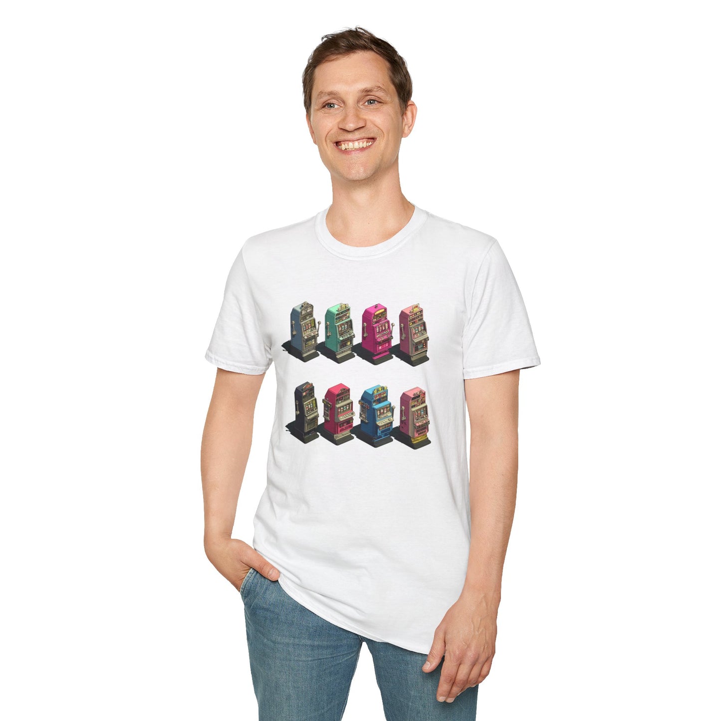 Retro Slot Machines | Casino Gambling T-Shirt