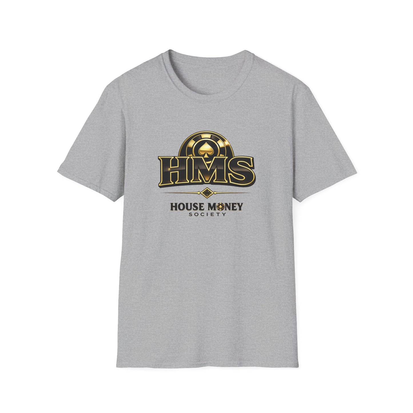 House Money Society Icon Graphic Tee | Casino Gambling T-Shirt