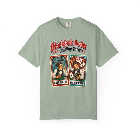 Blackjack Dealer Trading Cards - Calculator & The Magician