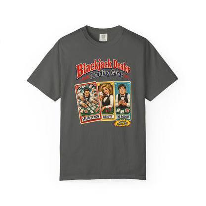 Blackjack Dealer Trading Cards Tee