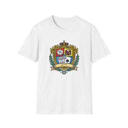Gambler's Crest | Casino Gambling T-Shirt
