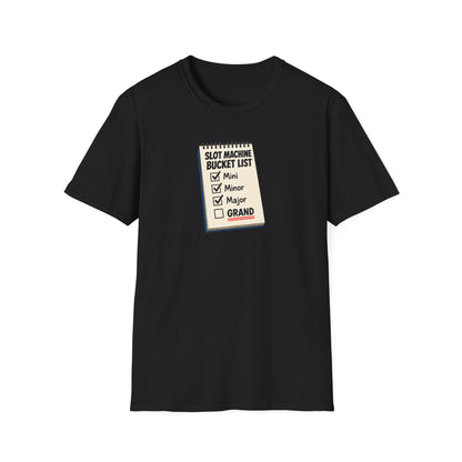 Slot Machine Bucket List T-Shirt