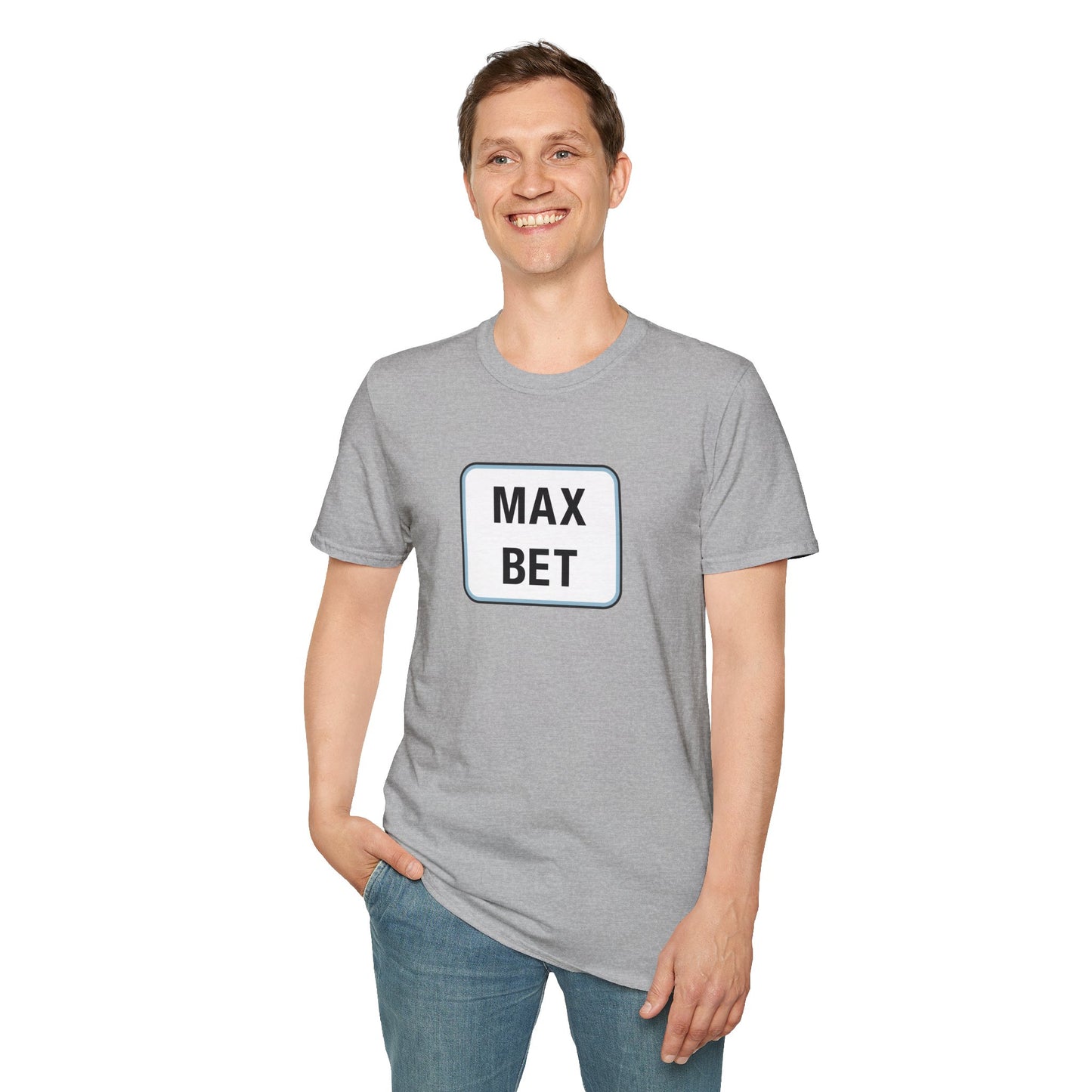 Max Bet T-Shirt — Casino & Poker Gaming Tee