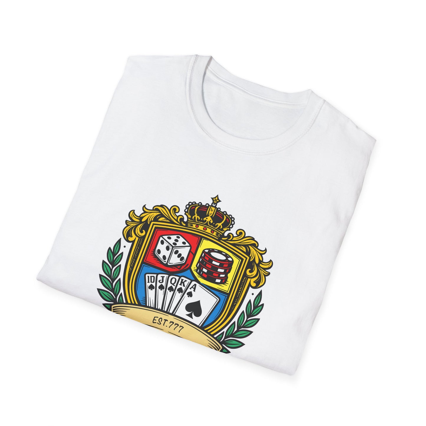 Gambler's Crest | Casino Gambling T-Shirt