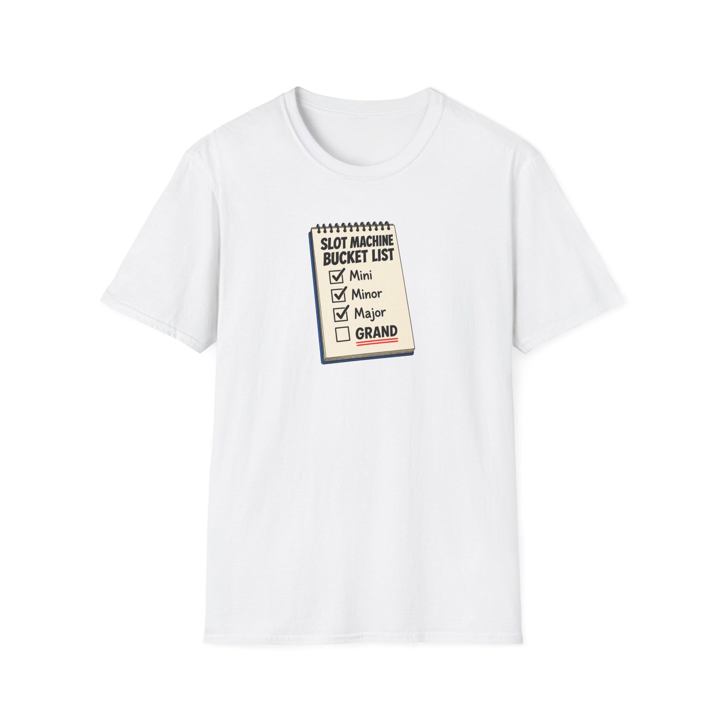 Slot Machine Bucket List T-Shirt