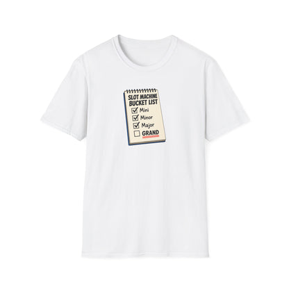 Slot Machine Bucket List T-Shirt