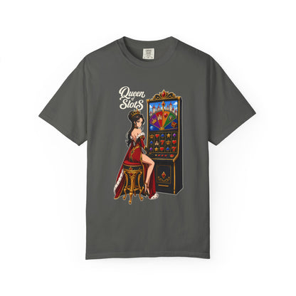 Queen of Slots Retro Pin-Up T-Shirt