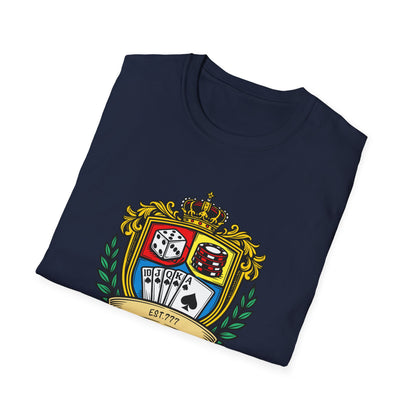 Gambler's Crest | Casino Gambling T-Shirt