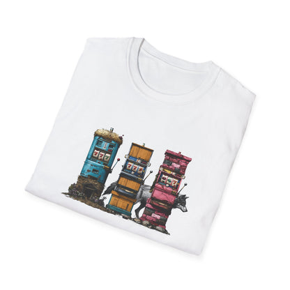 Three Little Slots | Casino Gambling T-Shirt