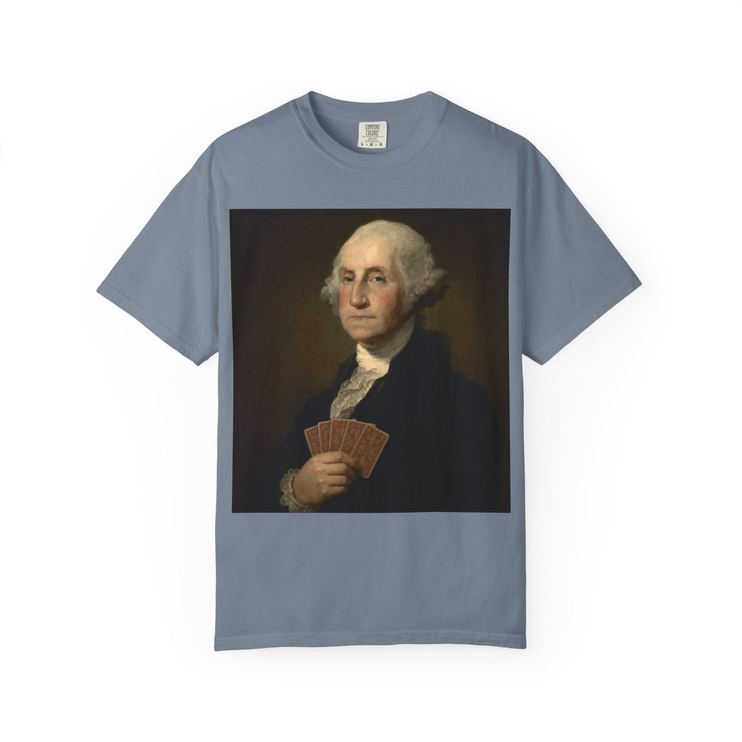 George Washington Card Player