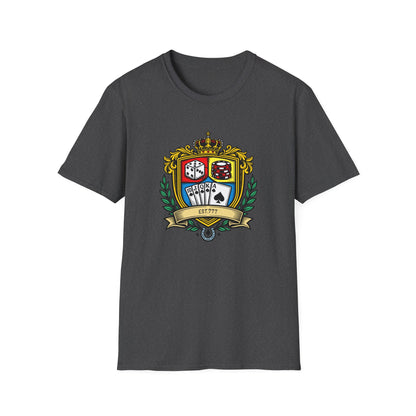 Gambler's Crest | Casino Gambling T-Shirt