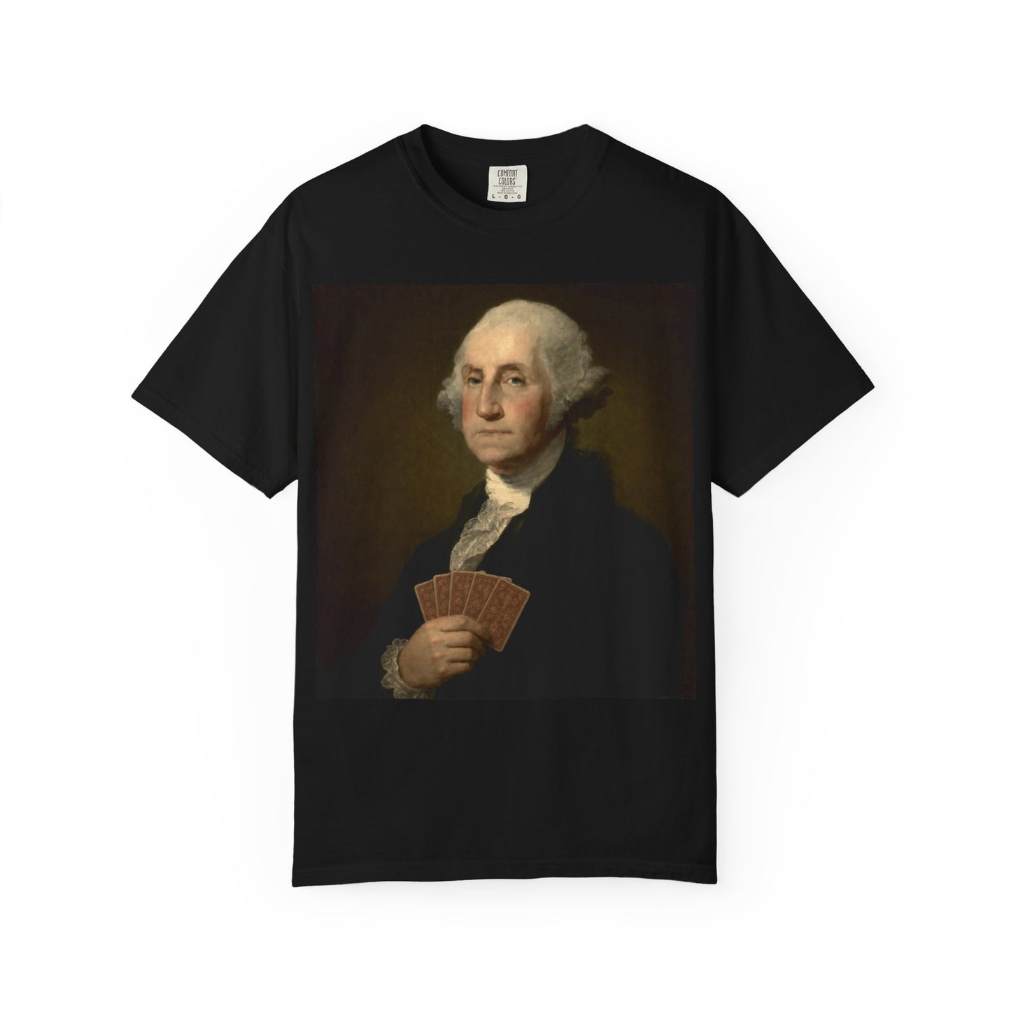 George Washington Card Player