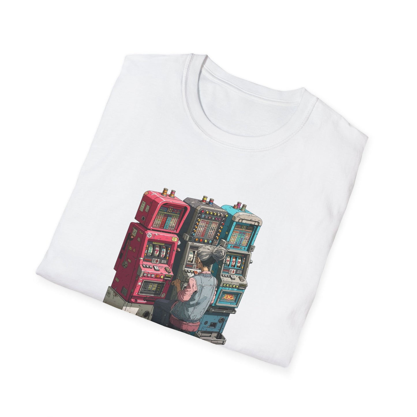 Grandma Playing Slots | Casino Gambling T-Shirt