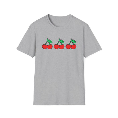 Jackpot Cherries Graphic Tee | Casino Gambling T-Shirt