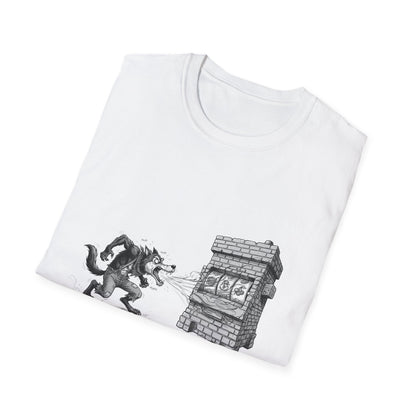Big Bad Wolf Graphic Tee | Casino Gambling T-Shirt