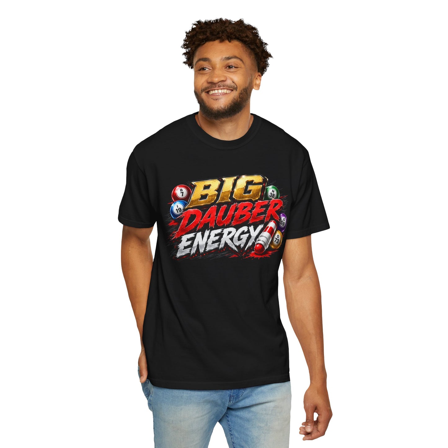 Bingo "Big Dauber Energy" Casino Gambling T-Shirt