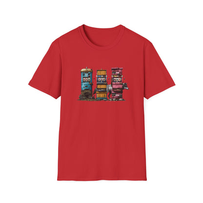 Three Little Slots | Casino Gambling T-Shirt