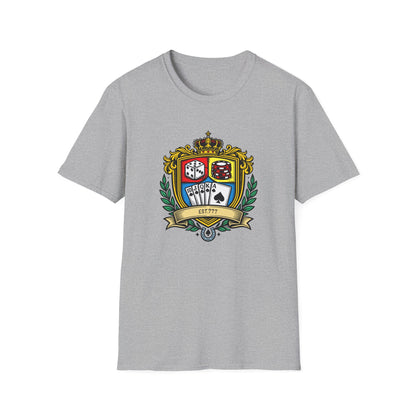 Gambler's Crest | Casino Gambling T-Shirt