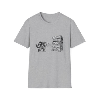 Big Bad Wolf Graphic Tee | Casino Gambling T-Shirt